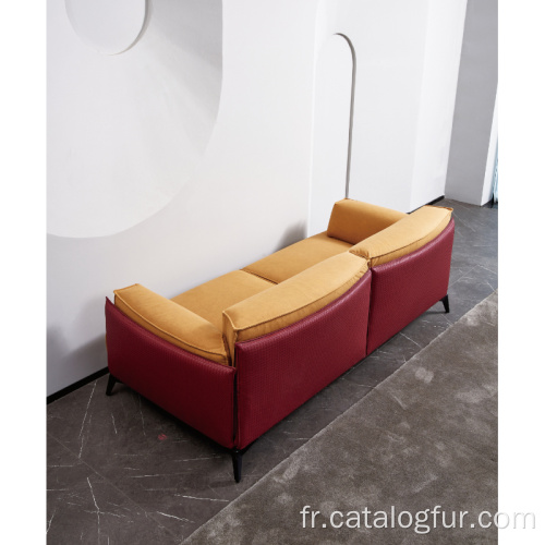 Dubaï nouveau modèle meubles de salon de luxe maison tissu sectionnel 123 combinaison canapé